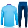 Argentine Sweat d'Entraînement Quarter-Zip 2024-25 Bleue Pour Homme